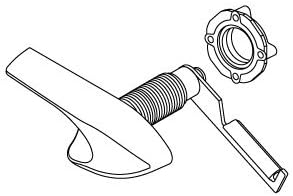Kohler 3043114 - CP Left Hand Chrome Plated Trip Lever - APEX Supply Co.