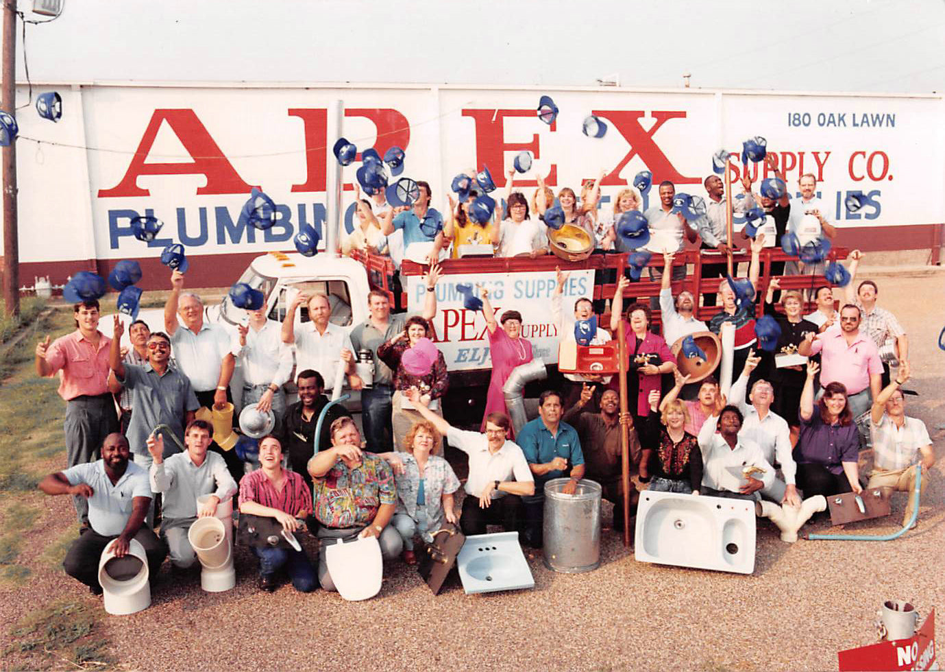 Historic Photo for Apex Supply Company with all employees