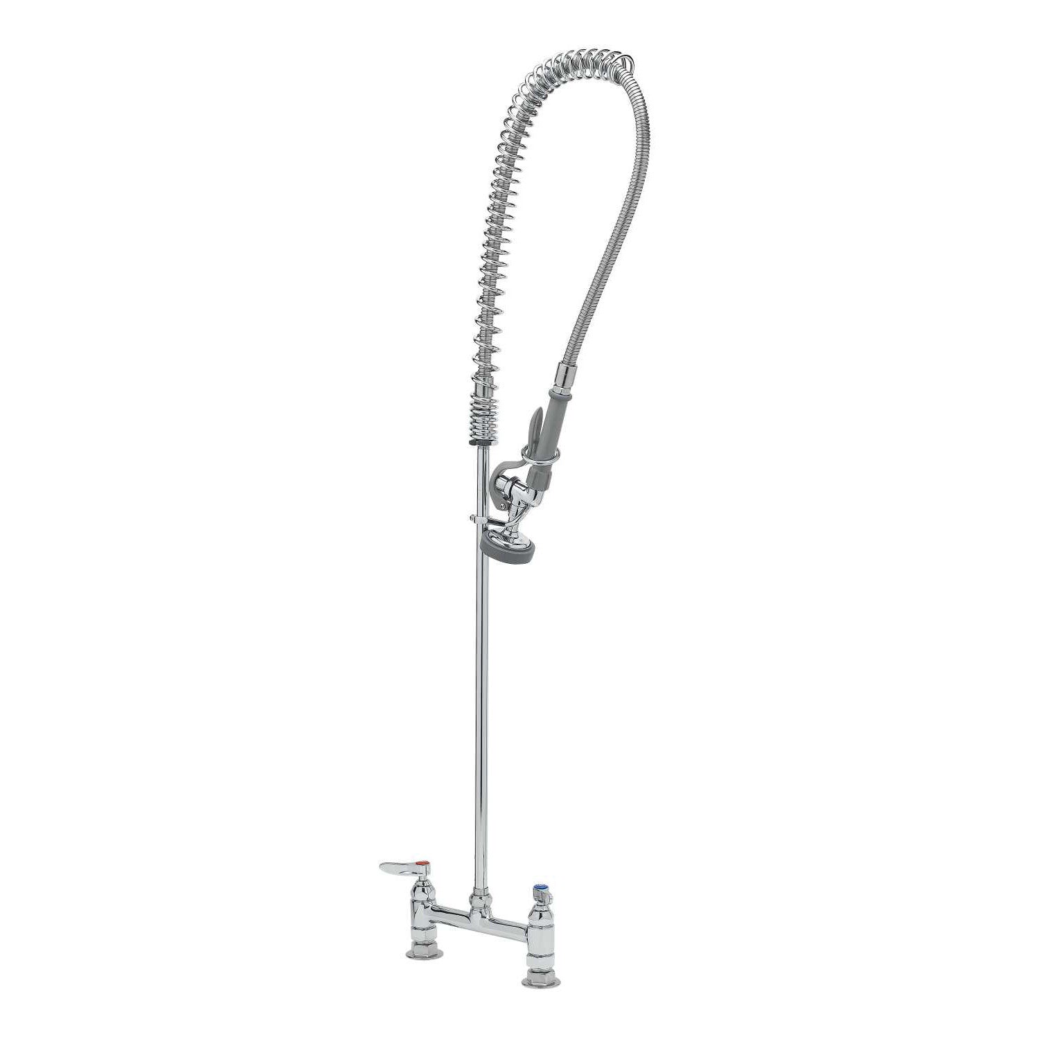T & S Brass 8" Deck Mount Pre-Rinse Unit