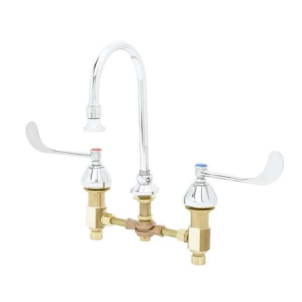8 In Lav Faucet W/ Goose Neck Spout - APEX Supply Co.