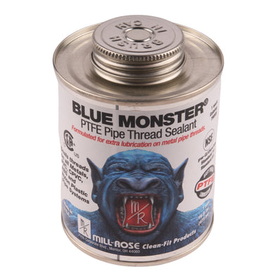 Blue Monster Heavy-Duty Industrial Grade Thread Sealant with PTFE 16 oz.