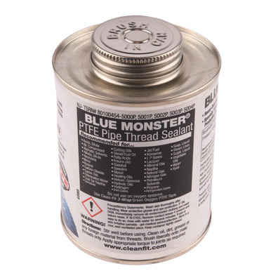 Blue Monster Heavy-Duty Industrial Grade Thread Sealant with PTFE 16 oz.