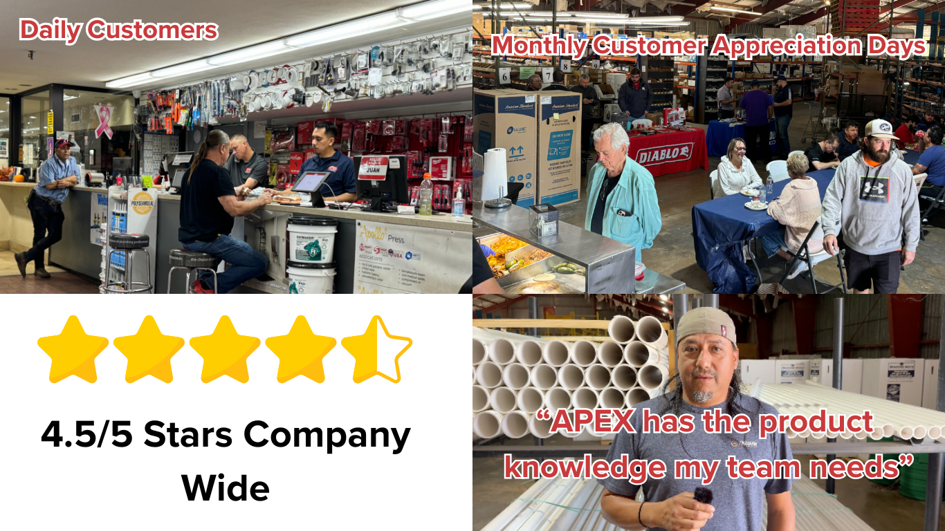 Apex Supply Customer Reviews