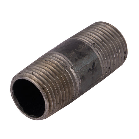 1/2" x 2" Black Nipple 1/2" x 2"