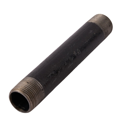 3/4" x 6" Black Nipple 3/4" x 6"