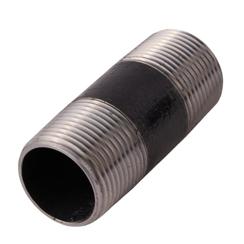 1" x 3" Black Nipple 1" x 3"