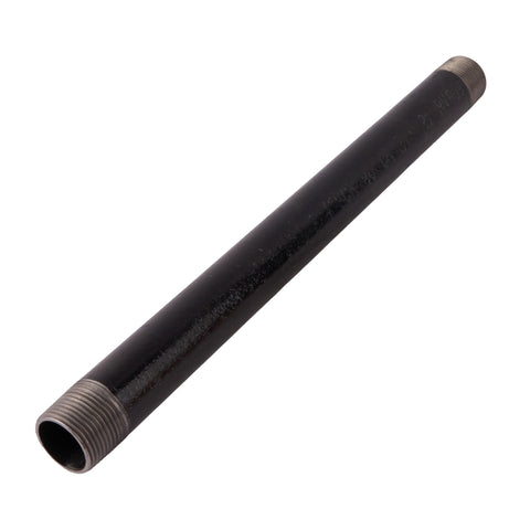 3/4" x 12" Black Nipple 3/4" x 12"
