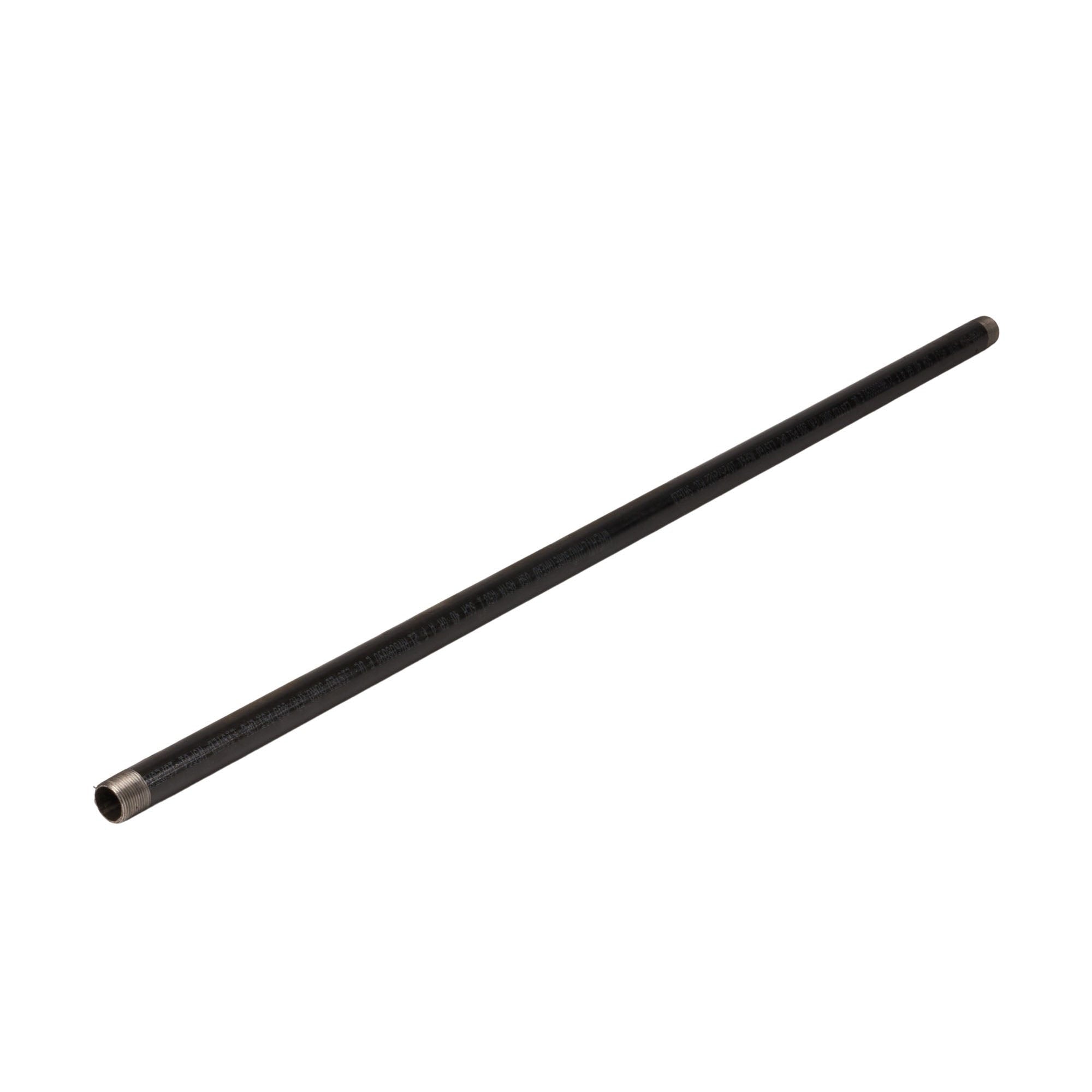1" x 30" Black Nipple - APEX Supply Co.