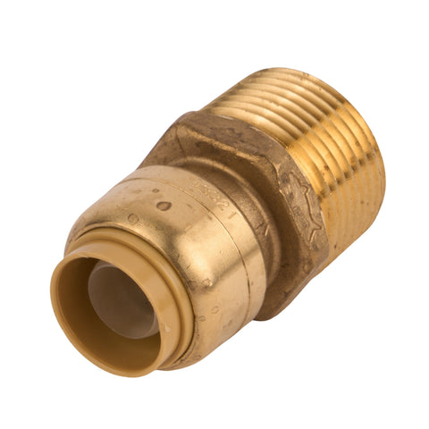 Sharkbite x Male Pipe Thread Reducing Connector (Lead Free) 1/2" x 3/4"