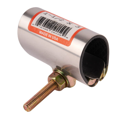 Stainless Steel Pipe Repair Clamp 1-1/2" x 3"