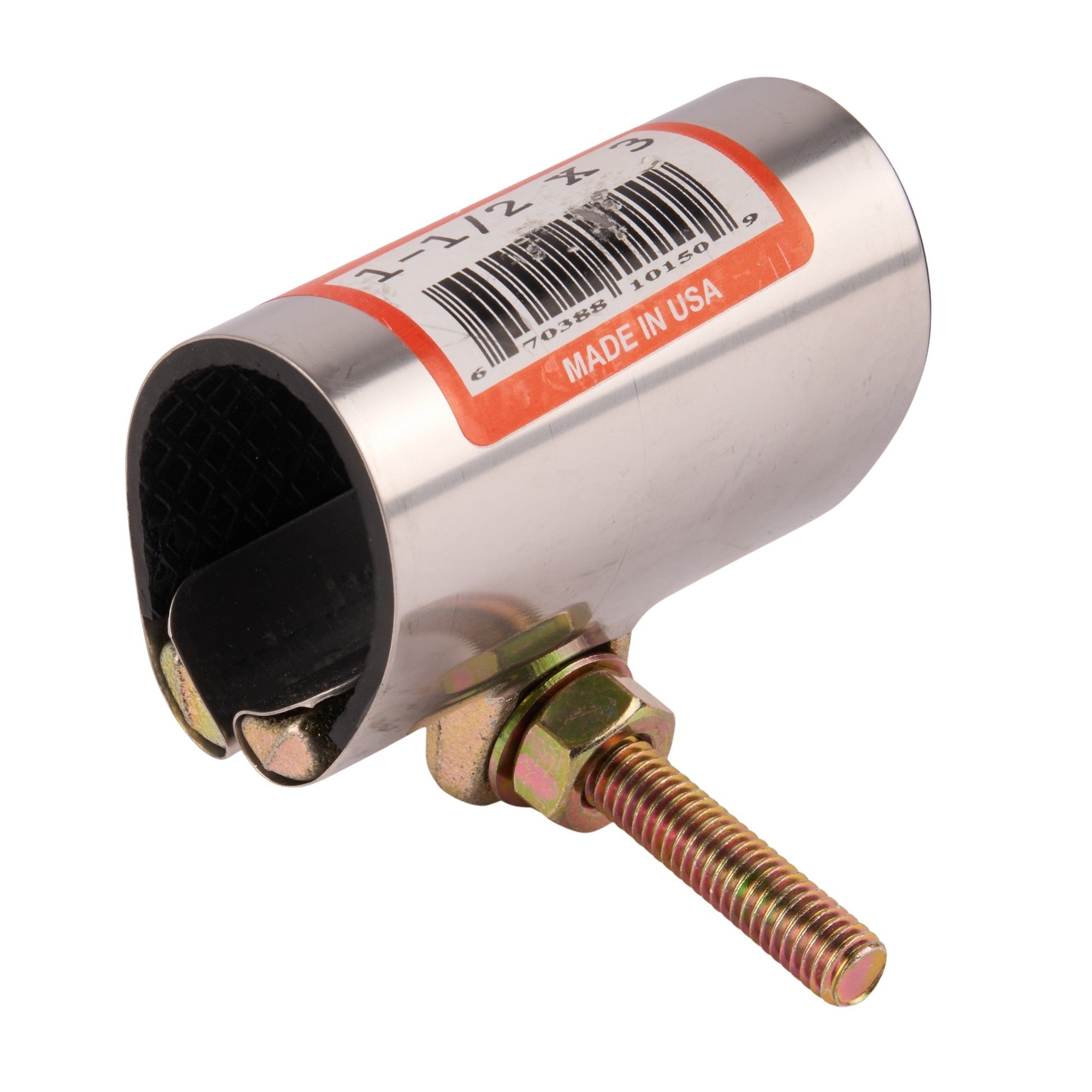 Stainless Steel Pipe Repair Clamp 1-1/2" x 3"