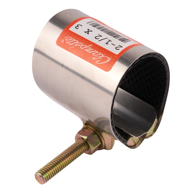 Stainless Steel Pipe Repair Clamp 2-1/2" x 3"