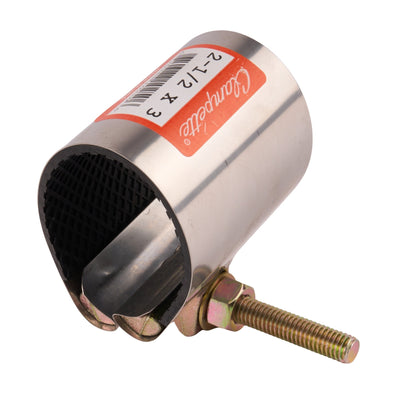 Stainless Steel Pipe Repair Clamp 2-1/2" x 3"