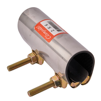 Stainless Steel Pipe Repair Clamp 2" x 6"