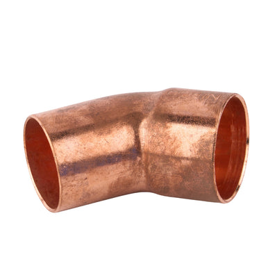 Copper 45° Street Elbow (FTG x C) 1-1/4"