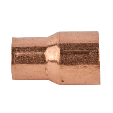 Copper Reducer Coupling (C x C) 1" x 3/4"