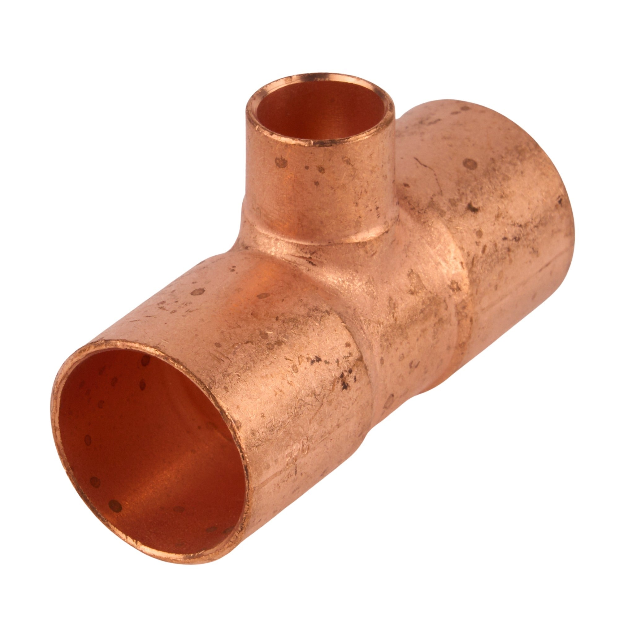 Copper Reducing Tee (C x C x C) 3/4" x 3/4" x 3/8"