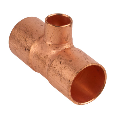 Copper Reducing Tee (C x C x C) 3/4" x 3/4" x 3/8"