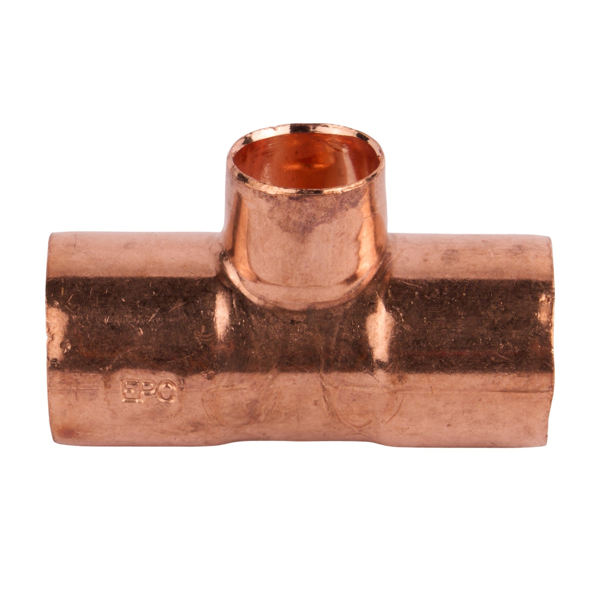Copper Reducing Tee (C x C x C) 3/4" x 3/4" x 1/2"