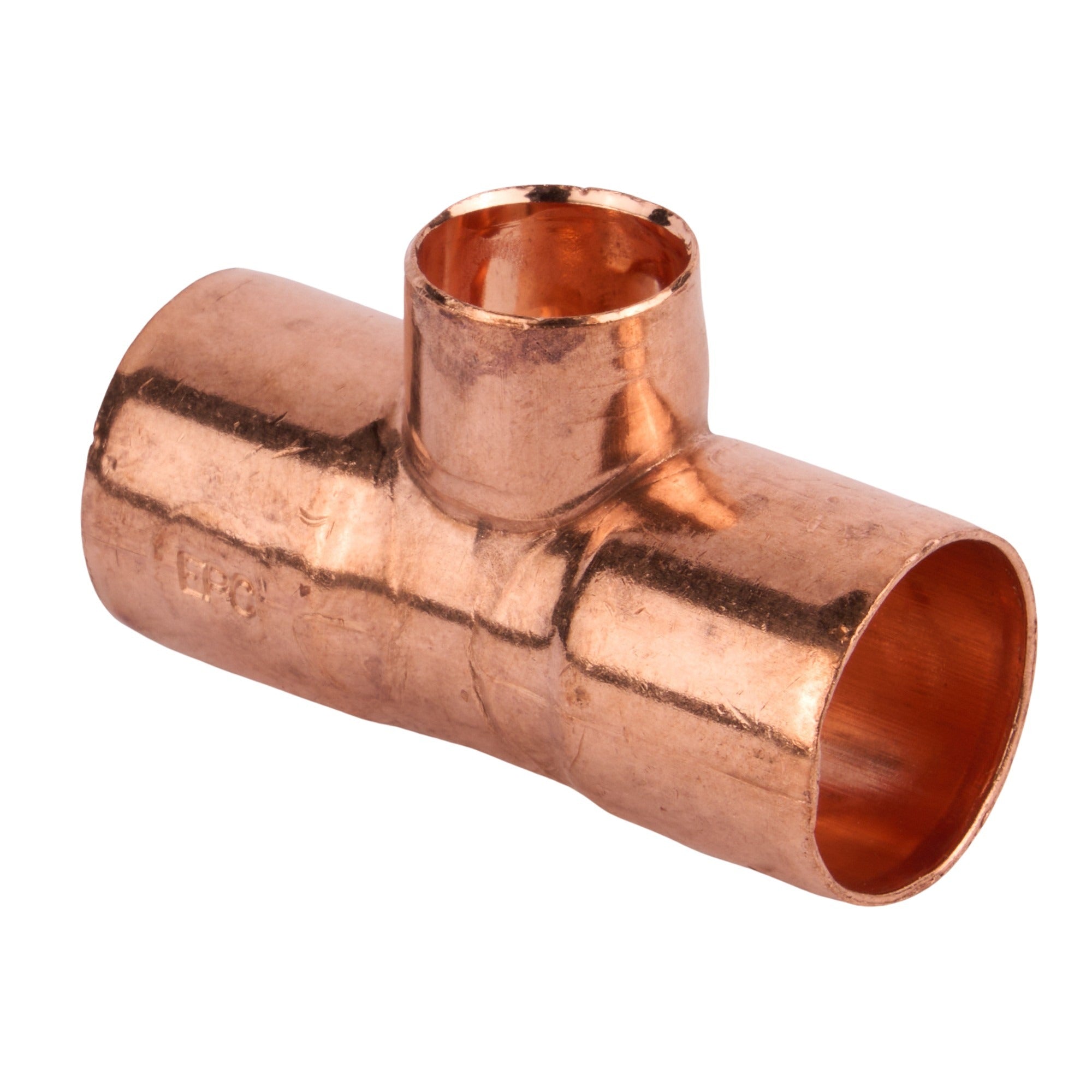 Copper Reducing Tee (C x C x C) 3/4" x 3/4" x 1/2"