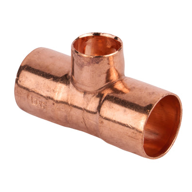 Copper Reducing Tee (C x C x C) 3/4" x 3/4" x 1/2"