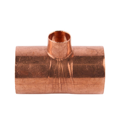 Copper Reducing Tee (C x C x C) 1-1/4" x 1-1/4" x 1/2"