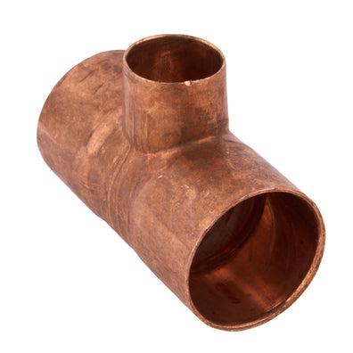 Copper Reducing Tee (C x C x C) 1-1/4" x 1-1/4" x 3/4"