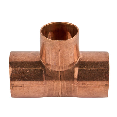 Copper Reducing Tee (C x C x C) 1-1/4" x 1-1/4" x 1"
