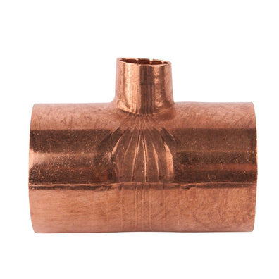 Copper Reducing Tee (C x C x C) 2" x 2" x 3/4"