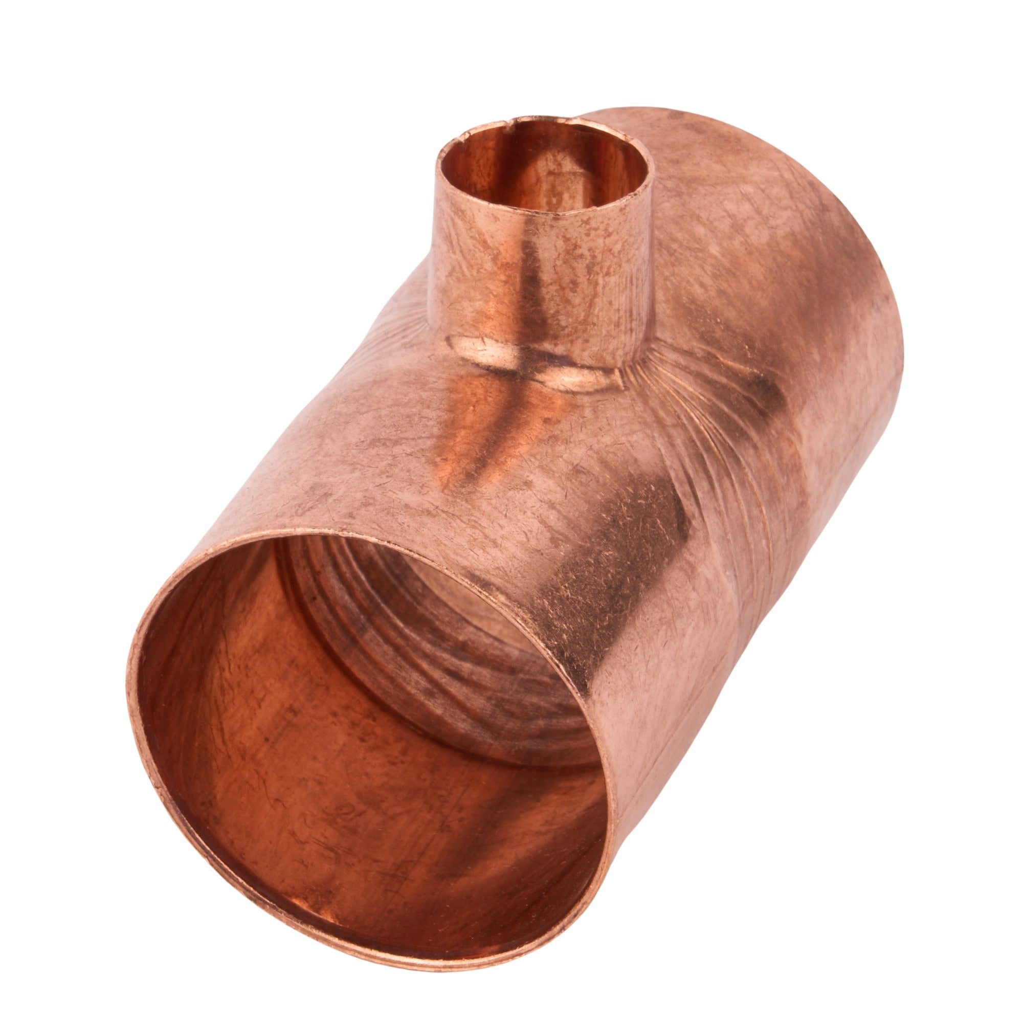 Copper Reducing Tee (C x C x C) 2" x 2" x 3/4"