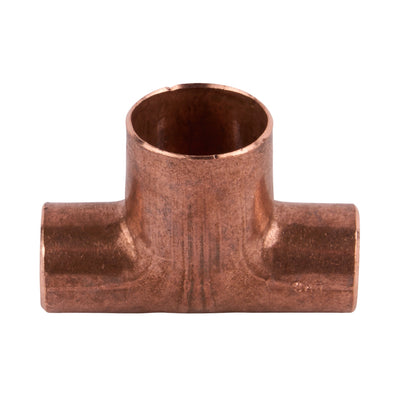 Copper Reducing Tee (C x C x C) 1/2" x 1/2" x 3/4"