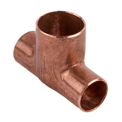 Copper Reducing Tee (C x C x C) 1/2" x 1/2" x 3/4"