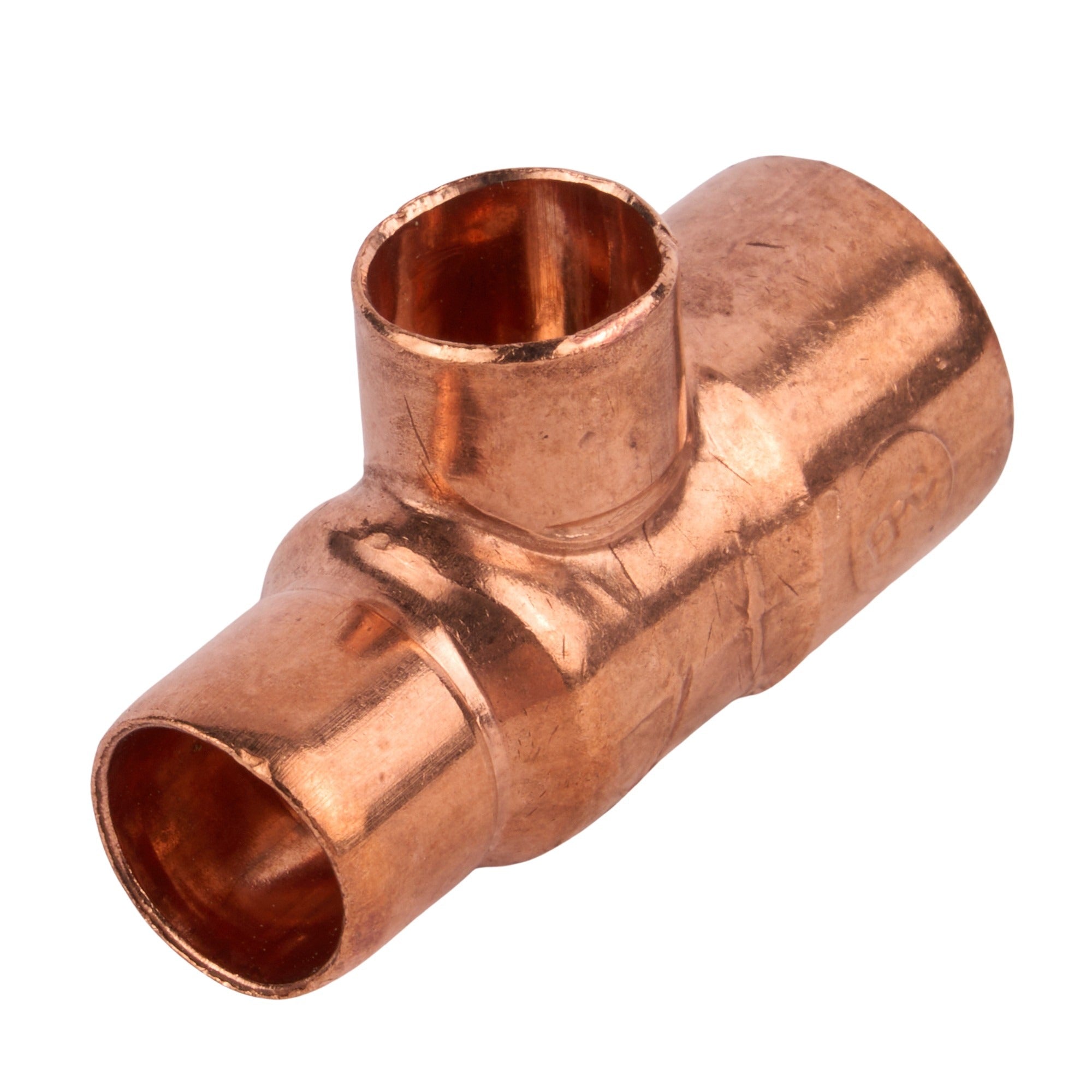 Copper Reducing Tee (C x C x C) 3/4" x 1/2" x 1/2"