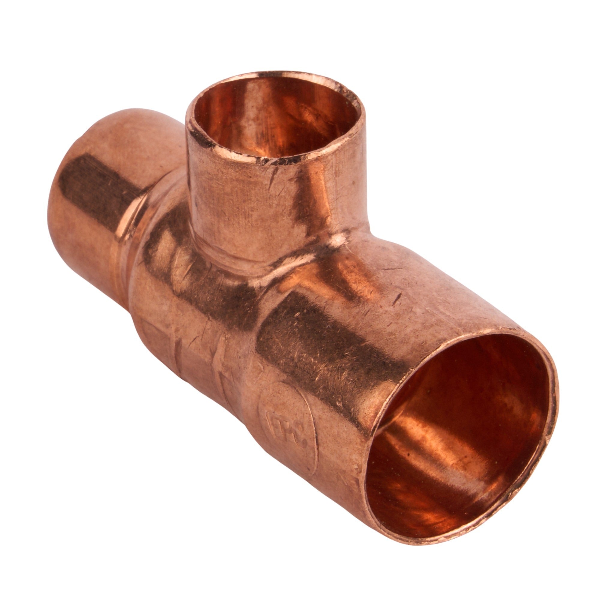 Copper Reducing Tee (C x C x C) 3/4" x 1/2" x 1/2"