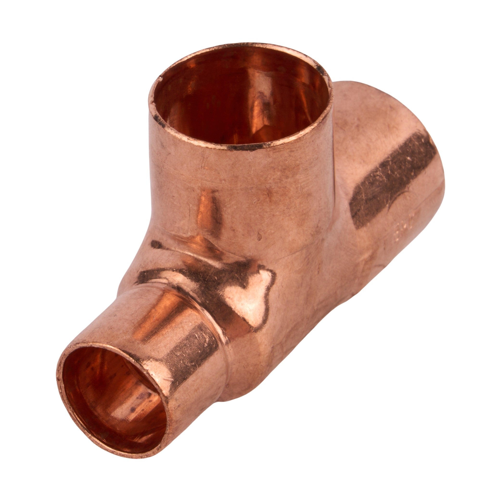 Copper Reducing Tee (C x C x C) 3/4" x 1/2" x 3/4"