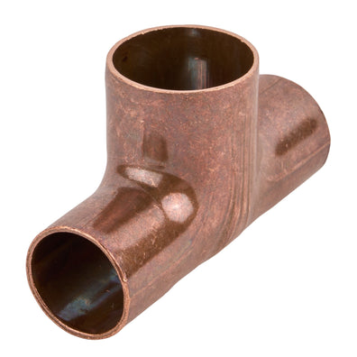 Copper Reducing Tee (C x C x C) 3/4" x 3/4" x 1"