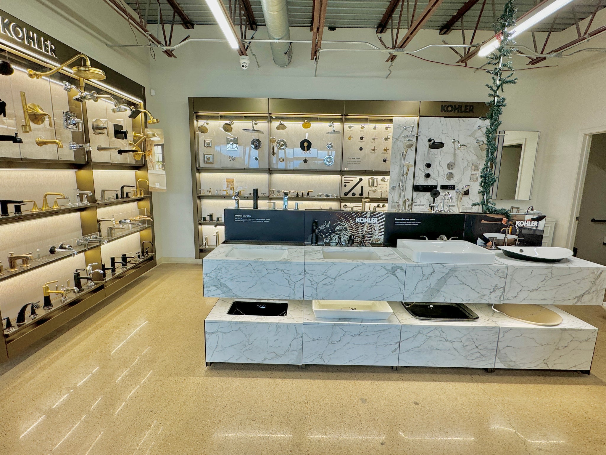 Fort Worth Kitchen & Bath fixture showroom
