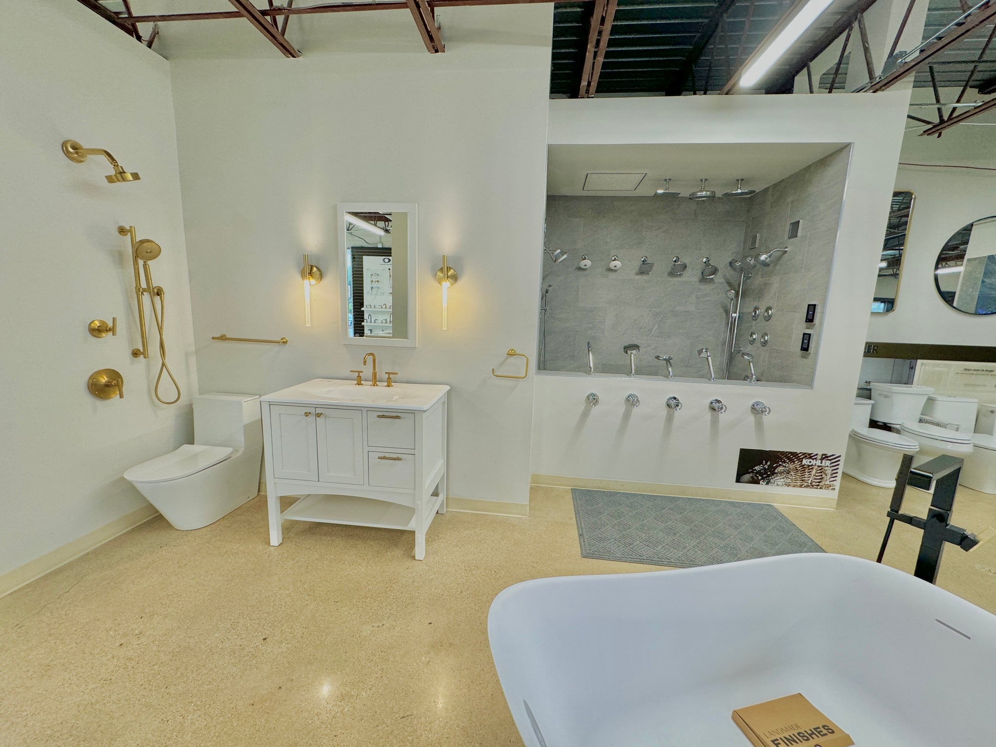 Shower systems, luxury toilets, and bath tubs sold in Fort Worth