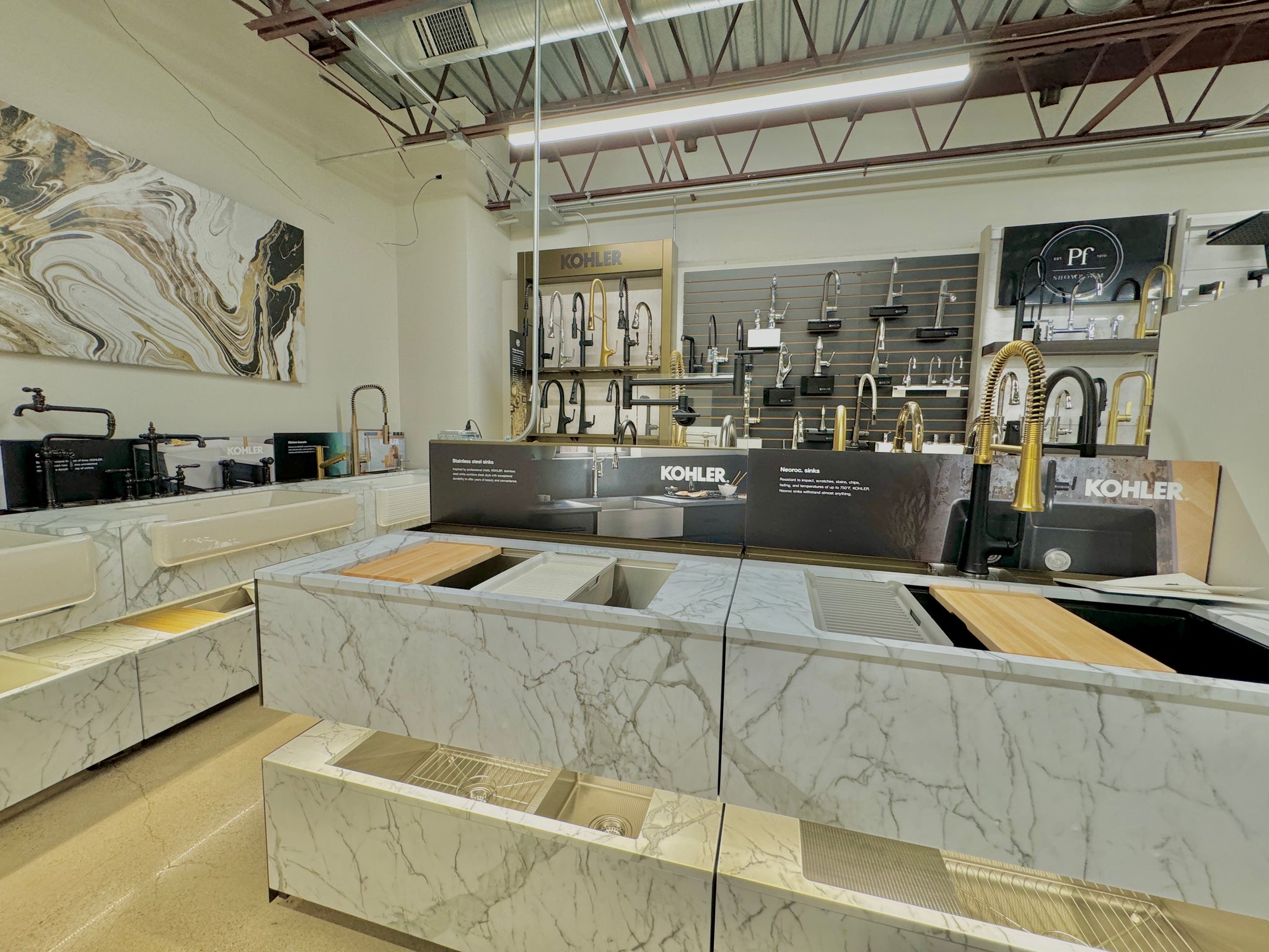 Kohler Premiere showroom in Fort Worth