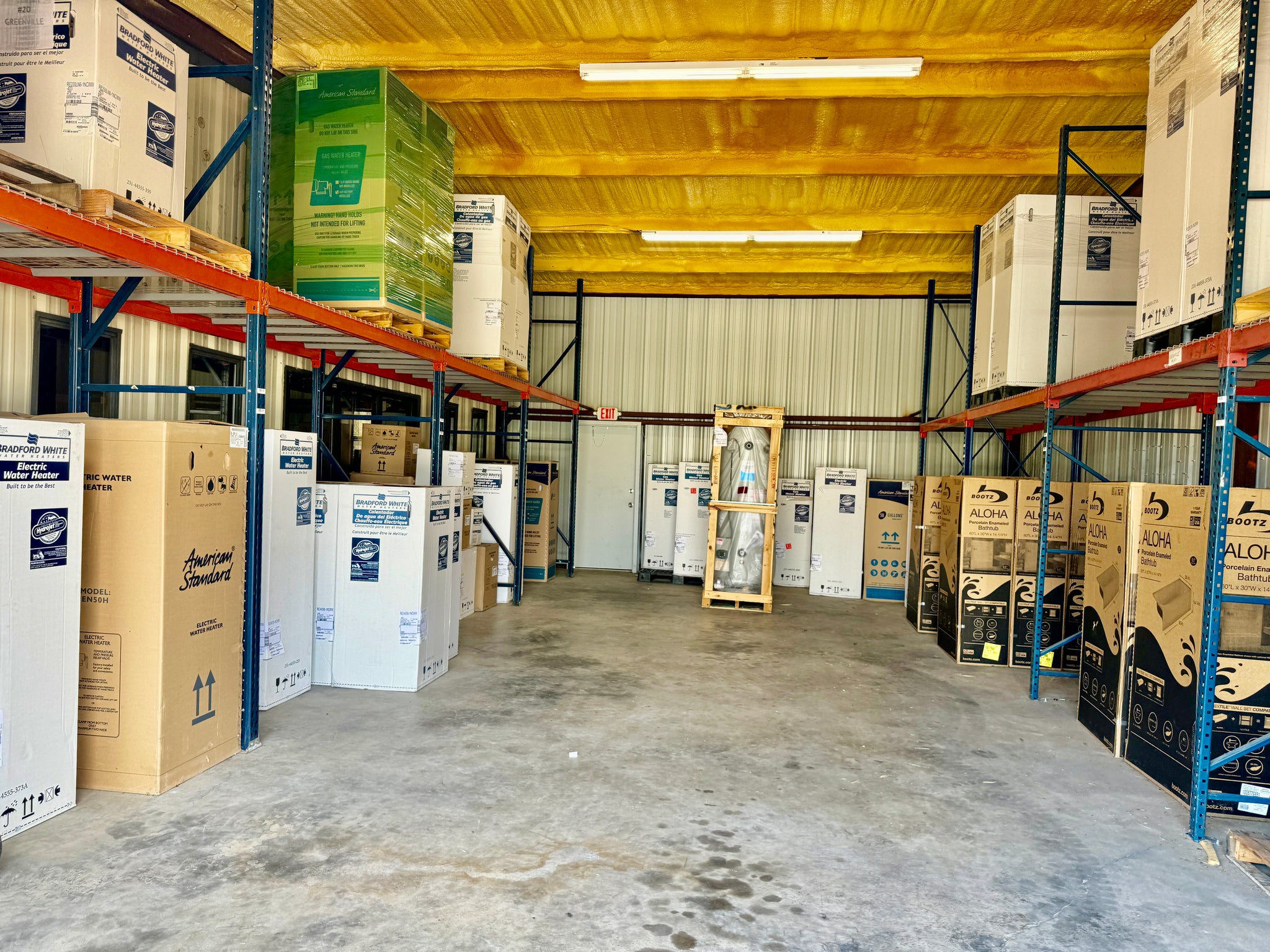 Water Heaters sold at Apex Supply in Greenville Texas