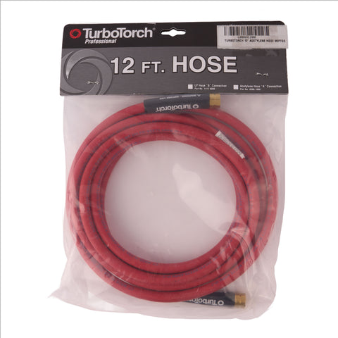 Turbotorch 12' Acetylene Hose W/Ftgs