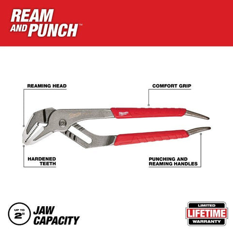 Milwaukee 10" Straight Jaw Pliers - APEX Supply Co.