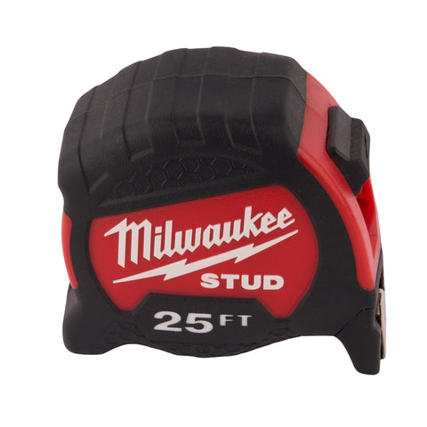 MILWAUKEE 48-22-9725 25ft Gen II STUD Tape Measure
