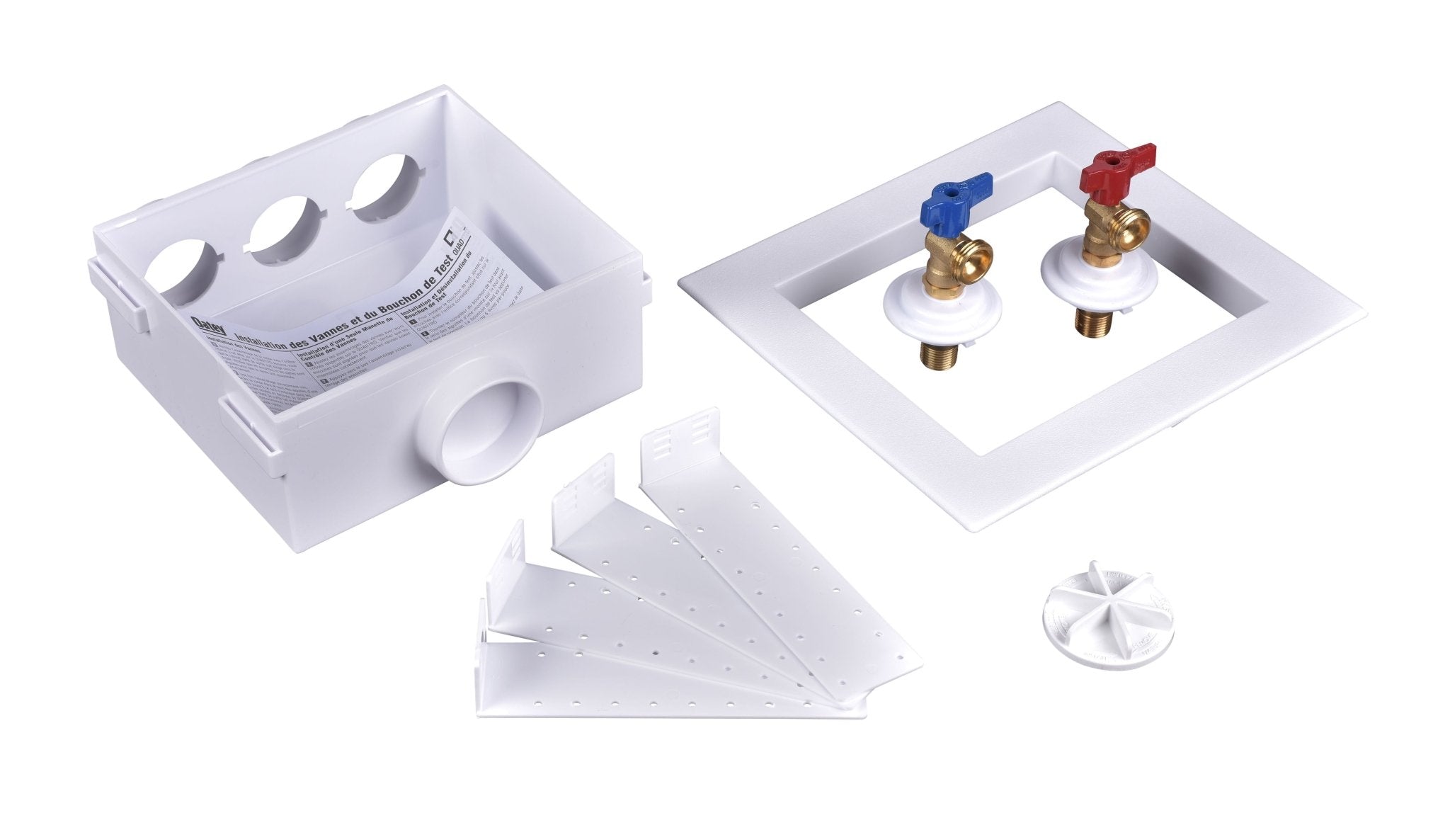 Plastic Wash Mach Box W/Valve - APEX Supply Co.