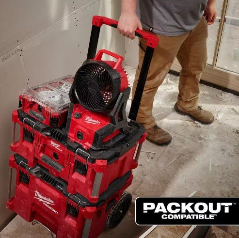 0818 - 20 Milwaukee M18 Jobsite Fan - APEX Supply Co.