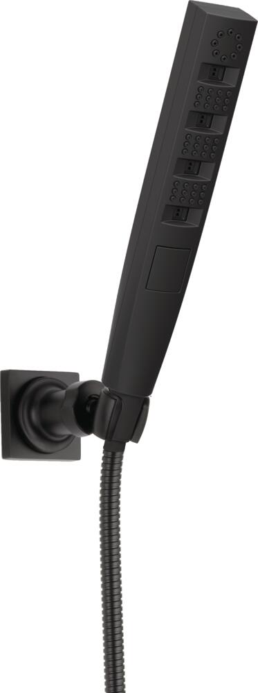 Delta Universal Showering 1.75 GPM Multi Function Hand Shower Package with Touch - Clean and H2Okinetic® Technologies - Includes Hose and Mounting Bracket - APEX Supply Co.