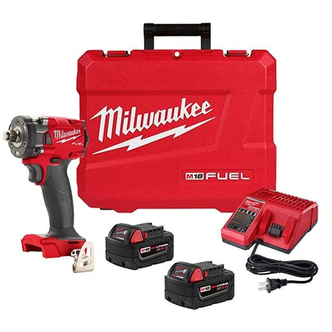 M18 FUEL 1/2" Compact Impact Wrench w/ Friction Ring Kit
