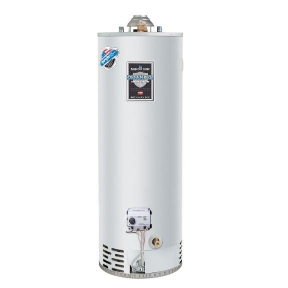 Bradford White 50 Gallon Water Heater 6 Year/6 Year Warrantee 34,000 BTUs (Natural Gas) - APEX Supply Co.