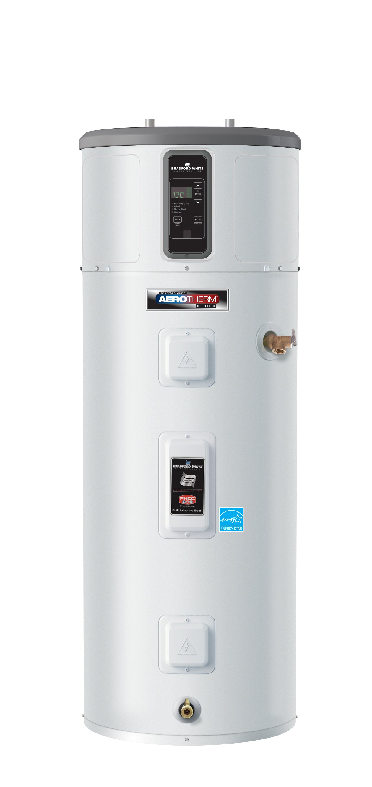 Bradford White 80 Gallon Electric Aerotherm Heat Pump Water Heater