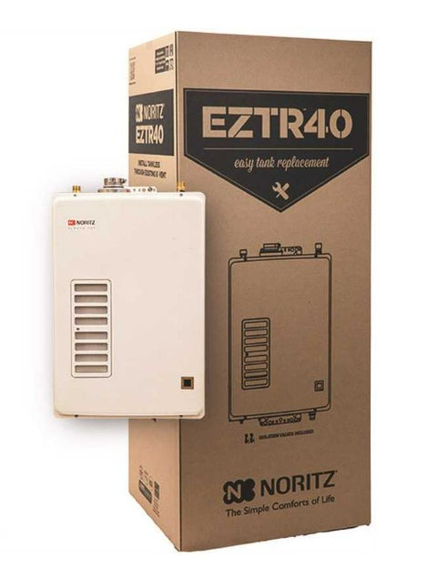 Noritz Easy Series LP Tankless Water Heater – 40 Gallon Tank Replacement